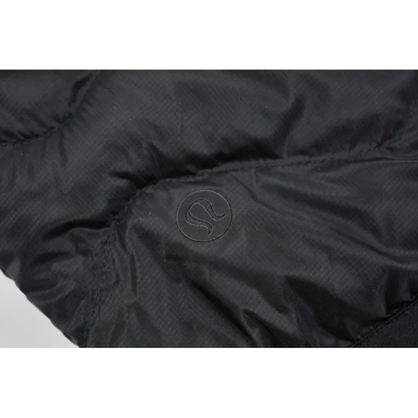 lululemon Women's Wave-Quilted Cropped Down Jacket - Black