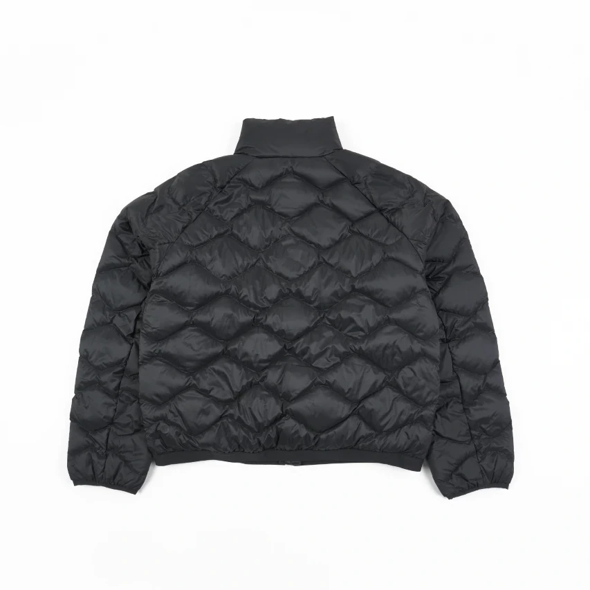 lululemon Women's Wave-Quilted Cropped Down Jacket - Black