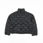lululemon Women's Wave-Quilted Cropped Down Jacket - Black