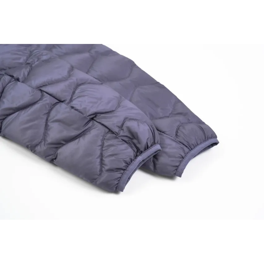 lululemon Women's Wave-Quilted Cropped Down Jacket - Grape Purple