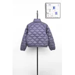 lululemon Women's Wave-Quilted Cropped Down Jacket - Grape Purple