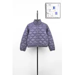 lululemon Women's Wave-Quilted Cropped Down Jacket - Grape Purple