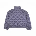 lululemon Women's Wave-Quilted Cropped Down Jacket - Grape Purple