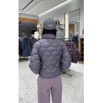 lululemon Women's Wave-Quilted Cropped Down Jacket - Grape Purple