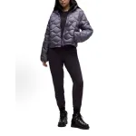 lululemon Women's Wave-Quilted Cropped Down Jacket - Grape Purple
