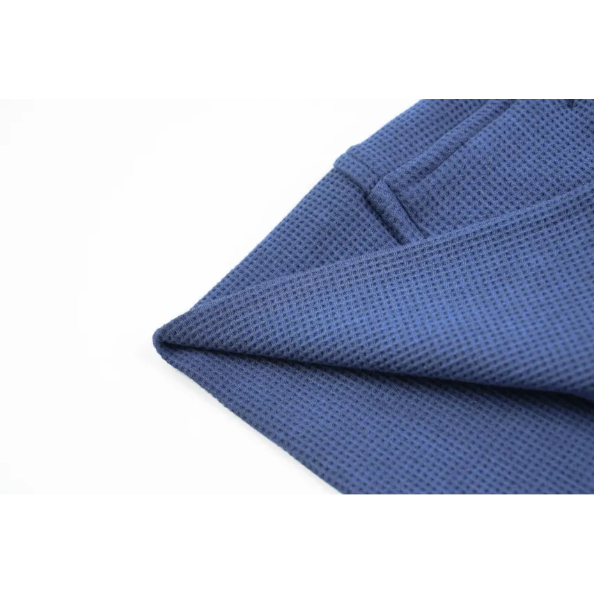 lululemon Scuba Fitted Waffle Sweatshirt - Twill Blue