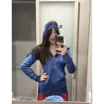 lululemon Scuba Fitted Waffle Sweatshirt - Twill Blue