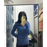 lululemon Scuba Fitted Waffle Sweatshirt - Twill Blue