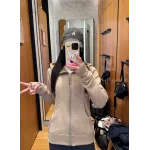 lululemon Scuba Fitted Waffle Sweatshirt - Warm Taupe Grey