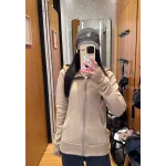 lululemon Scuba Fitted Waffle Sweatshirt - Warm Taupe Grey