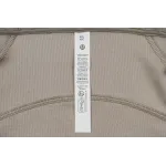 lululemon Scuba Fitted Waffle Sweatshirt - Warm Taupe Grey
