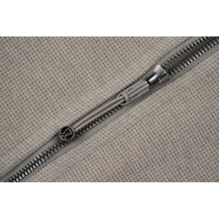 lululemon Scuba Fitted Waffle Sweatshirt - Warm Taupe Grey