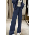 lululemon Scuba Waffle Knit Pants - Twill Blue