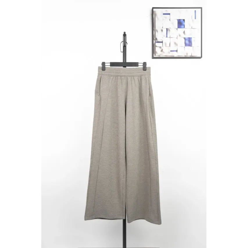 lululemon Scuba Waffle Knit Pants - Warm Taupe Grey