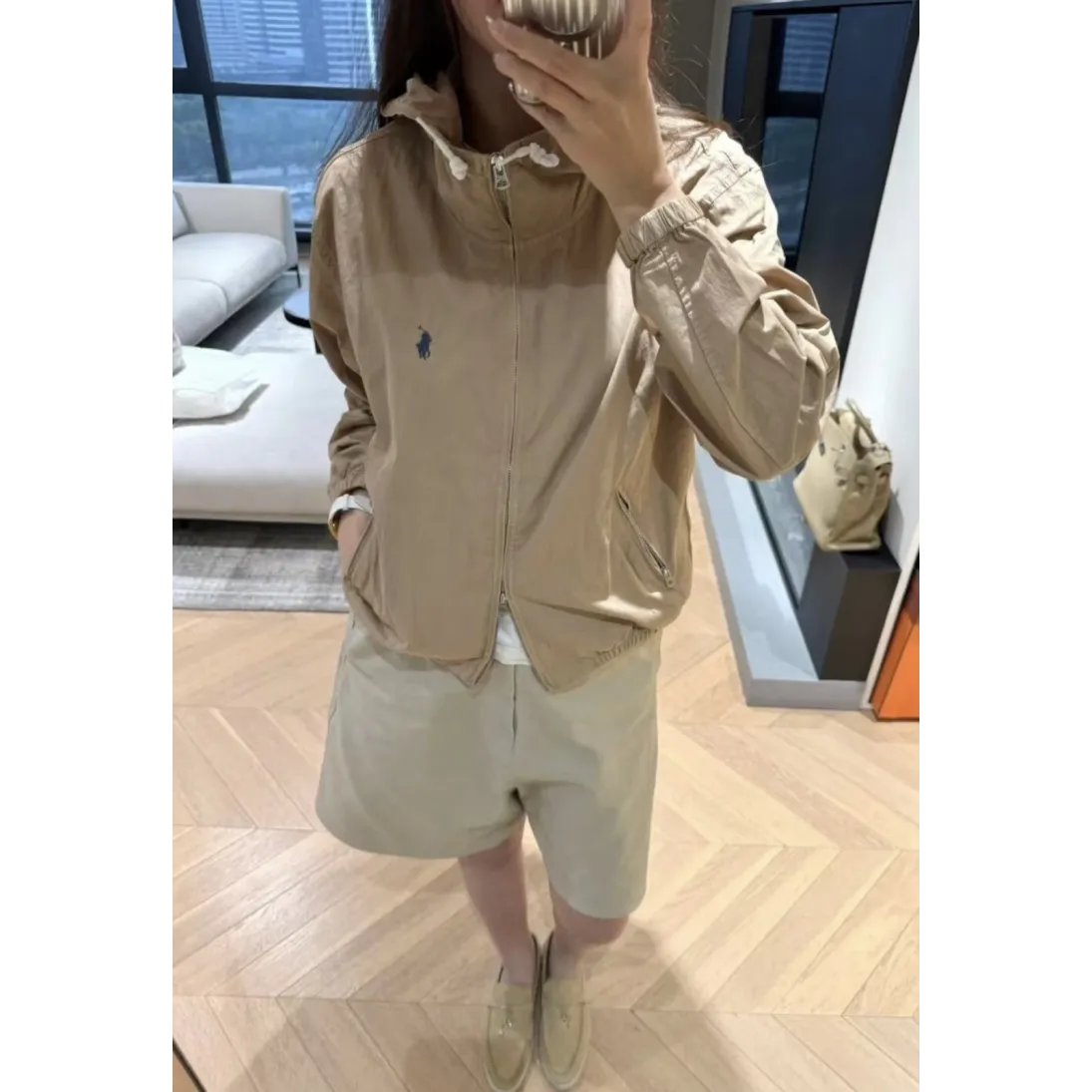 Ralph Lauren Hooded Jacket - Khaki