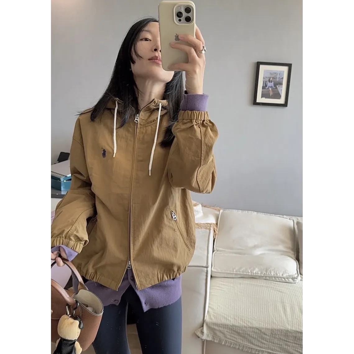 Ralph Lauren Hooded Jacket - Khaki