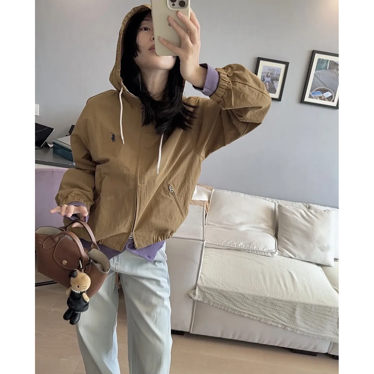 Ralph Lauren Hooded Jacket - Khaki