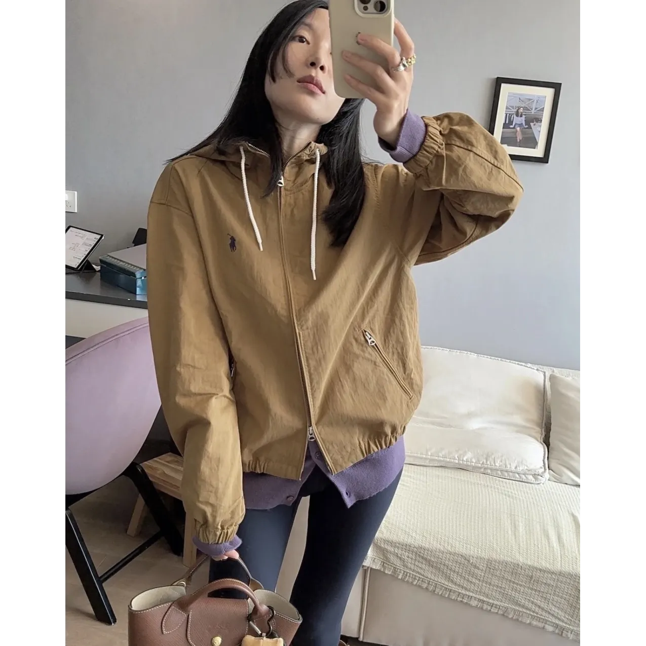 Ralph Lauren Hooded Jacket - Khaki