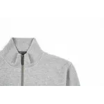 Ralph Lauren Embroidered Pony Half-Zip Sweatshirt - Grey
