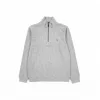 Ralph Lauren Embroidered Pony Half-Zip Sweatshirt - Grey