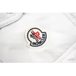 Moncler Maya Matte Cropped Hooded Down Jacket - White