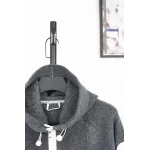 Canada Goose White Label Wool Fleece Hooded Jacket - Grey Black