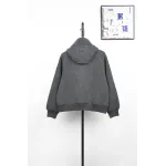 Canada Goose White Label Wool Fleece Hooded Jacket - Grey Black