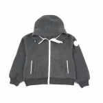 Canada Goose White Label Wool Fleece Hooded Jacket - Grey Black
