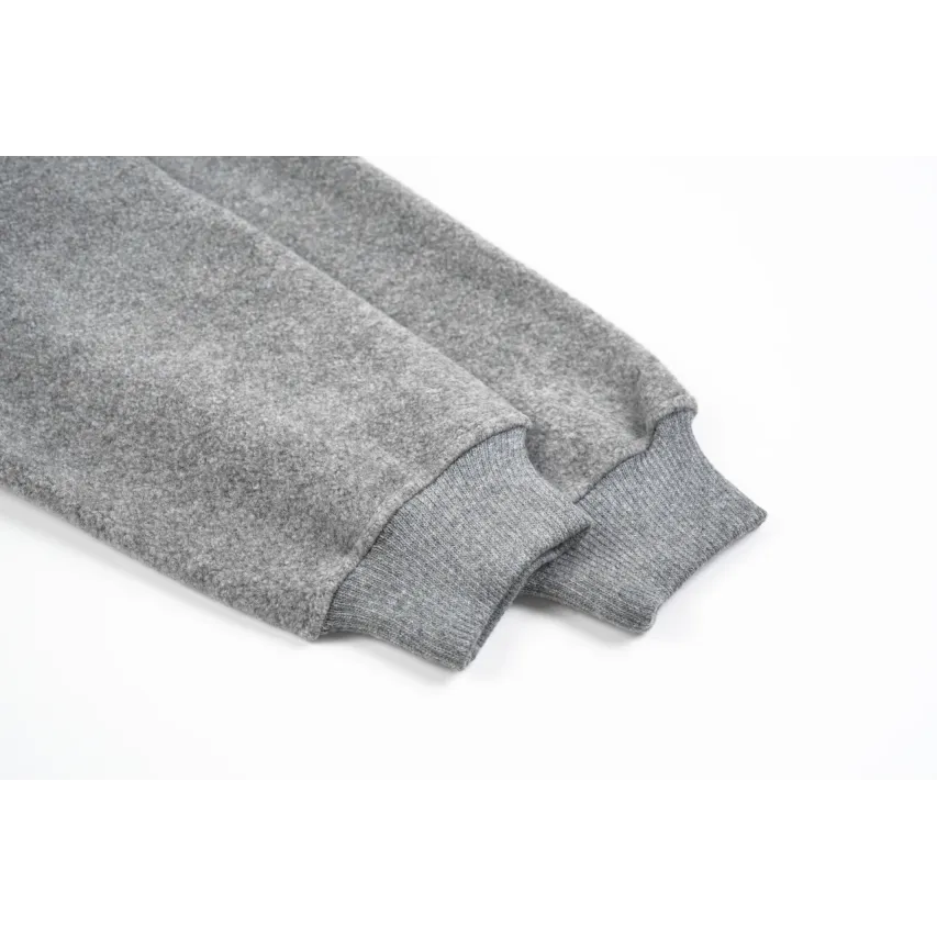 Canada Goose White Label Wool Fleece Hooded Jacket - Light Grey