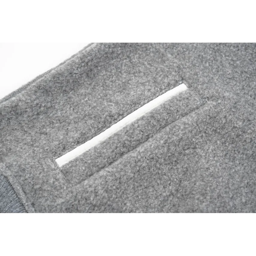 Canada Goose White Label Wool Fleece Hooded Jacket - Light Grey