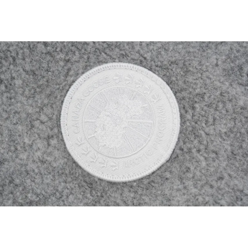 Canada Goose White Label Wool Fleece Hooded Jacket - Light Grey