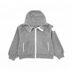 Canada Goose White Label Wool Fleece Hooded Jacket - Light Grey
