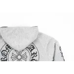 Chrome Hearts Sanskrit Scroll Reversible Hooded Padded Jacket