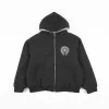 Chrome Hearts Sanskrit Scroll Reversible Hooded Padded Jacket