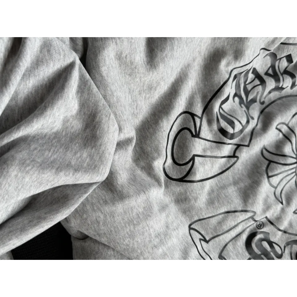 Chrome Hearts Sanskrit Scroll Reversible Hooded Padded Jacket