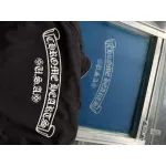 Chrome Hearts Sanskrit Scroll Reversible Hooded Padded Jacket