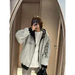 Chrome Hearts Sanskrit Scroll Reversible Hooded Padded Jacket