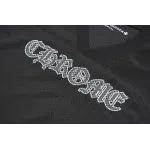Chrome Hearts Matty Boy Long-Sleeve Mesh Hockey Jersey - Black