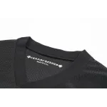Chrome Hearts Matty Boy Long-Sleeve Mesh Hockey Jersey - Black
