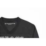 Chrome Hearts Matty Boy Long-Sleeve Mesh Hockey Jersey - Black