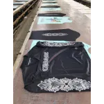 Chrome Hearts Matty Boy Long-Sleeve Mesh Hockey Jersey - Black