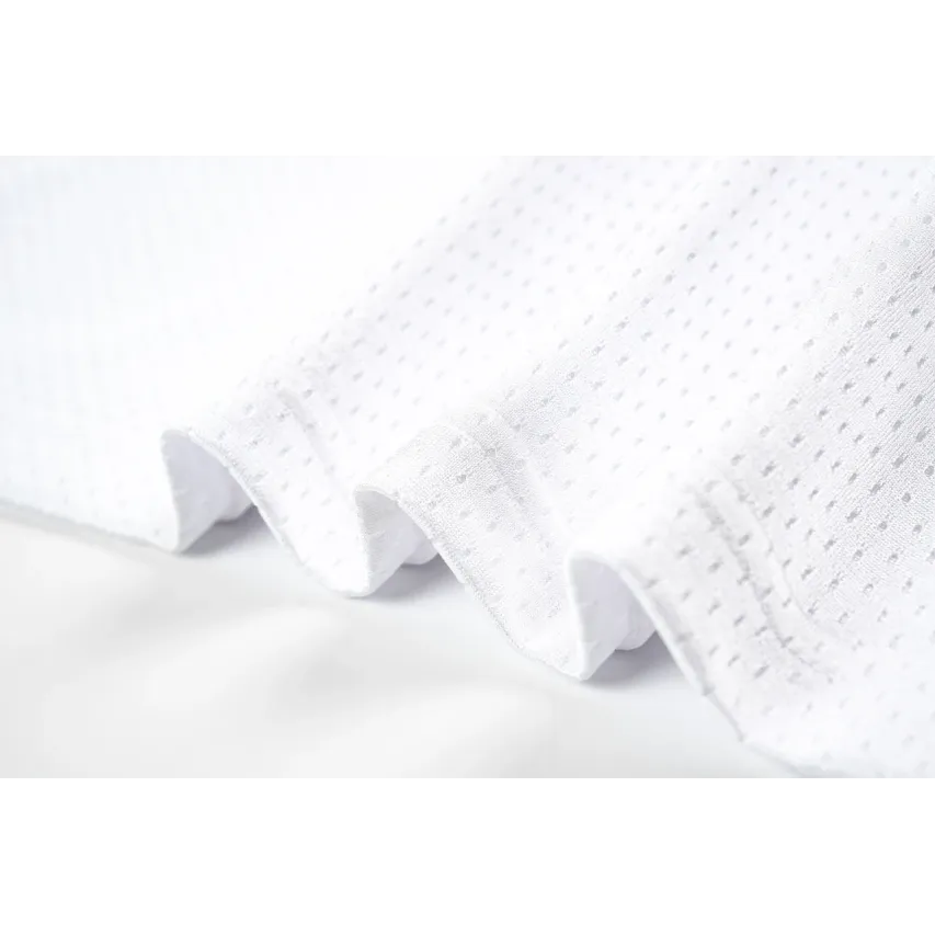 Chrome Hearts Matty Boy Long-Sleeve Mesh Hockey Jersey - White