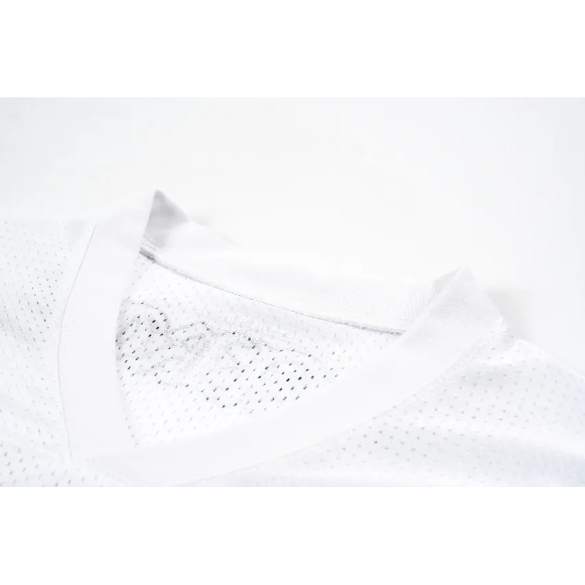 Chrome Hearts Matty Boy Long-Sleeve Mesh Hockey Jersey - White