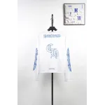 Chrome Hearts Matty Boy Long-Sleeve Mesh Hockey Jersey - White