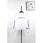 Chrome Hearts Matty Boy Long-Sleeve Mesh Hockey Jersey - White