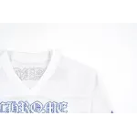 Chrome Hearts Matty Boy Long-Sleeve Mesh Hockey Jersey - White