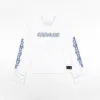 Chrome Hearts Matty Boy Long-Sleeve Mesh Hockey Jersey - White