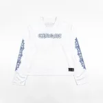 Chrome Hearts Matty Boy Long-Sleeve Mesh Hockey Jersey - White