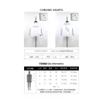 Chrome Hearts Matty Boy Long-Sleeve Mesh Hockey Jersey - White