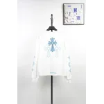 Chrome Hearts Phantom Cross Long-Sleeve T-Shirt - White